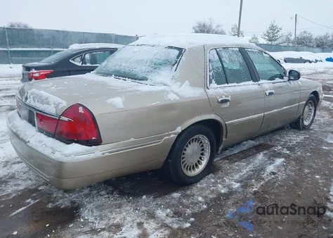 2000 Mercury Grand Marquis Ls z USA, uszkodzony, nr VIN 2MEFM75W6YX625907